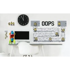 Minions Despicable 3 Oops - Muursticker - Multi