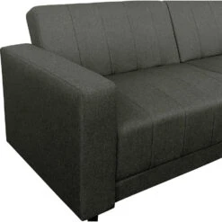 Allie II - Slaapbank 3-zits In Antraciet Stof -Leenbakker Winkel 18b1f90699b548949b2c4bc4232efbec