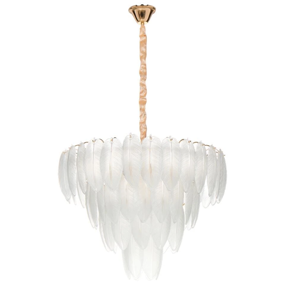 MAHAICA - Kroonluchter - Messing/Transparant - Glas 7 MAHAICA - Kroonluchter - Messing/Transparant - Glas - Afbeelding 7