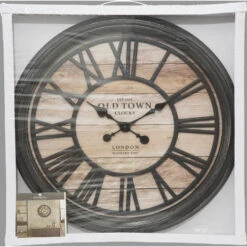 Atmosphera - Wandklok - Industrieel - Bruin 5 Atmosphera - Wandklok - Industrieel - Bruin -Leenbakker Winkel 1903548802 0103