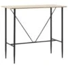 VidaXL Bartafel 120x60x110 Cm MDF Eikenkleurig