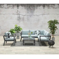 Garden Impressions San Luis Loungestoel - Mint Grijs -Leenbakker Winkel 1945392173 0102