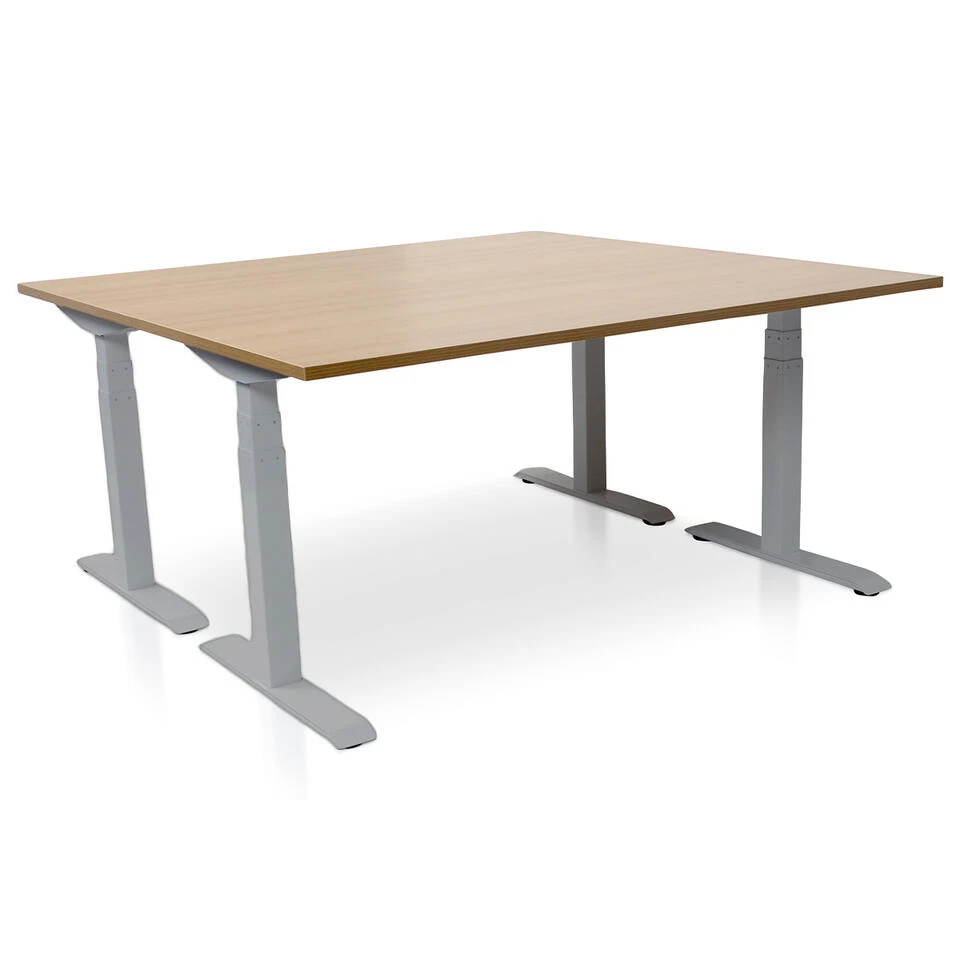 MRC PRO Elektrisch ARBO Zit-sta Bureau - 160x80 Cm - Havanna 3 MRC PRO Elektrisch ARBO Zit-sta Bureau - 160x80 Cm - Havanna - Afbeelding 3