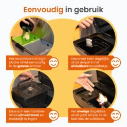 Goliving Automatische Sensor Prullenbak 64 Liter – Afvalemmer Keuken - Afvalbak -Leenbakker Winkel 1a54c6222c67405a9c91b6d358acd6a1