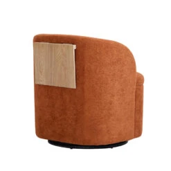 Salonstoel Swivel Met Pouf Van Metaal En Terracotta Fluweel -Leenbakker Winkel 1b1ee50b40084fb7bd0a39ed59bce6e9