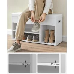 Parya Home Schoenbank Met Zitkussen, 3 Compartimenten 9 Parya Home Schoenbank Met Zitkussen, 3 Compartimenten -Leenbakker Winkel 1bcdb3364d5348ffa75d93e594a55bf6