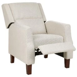 EGERSUND - TV-fauteuil - Beige - Fluweel -Leenbakker Winkel 1be890e598404e7584bd92f0a4ae1d70
