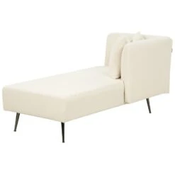 RIOM - Chaise Longue - Wit - Linkszijdig - Bouclé -Leenbakker Winkel 1c1d40472c32474fae0bb9da7472f520