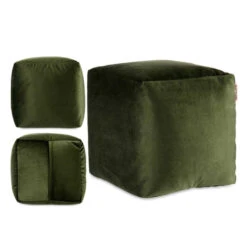 Merkloos Arte Regal Poef - Fluweel - Donkergroen - 30 X 30 Cm - Vierkant 6 Merkloos Arte Regal Poef - Fluweel - Donkergroen - 30 X 30 Cm - Vierkant -Leenbakker Winkel 1c57614dec0449b786e6326dacaff41e