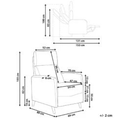 SELVIK - Relaxfauteuil - Gebroken Wit - Stof -Leenbakker Winkel 1cdd8037230f4c2a88ec33c491761d6f
