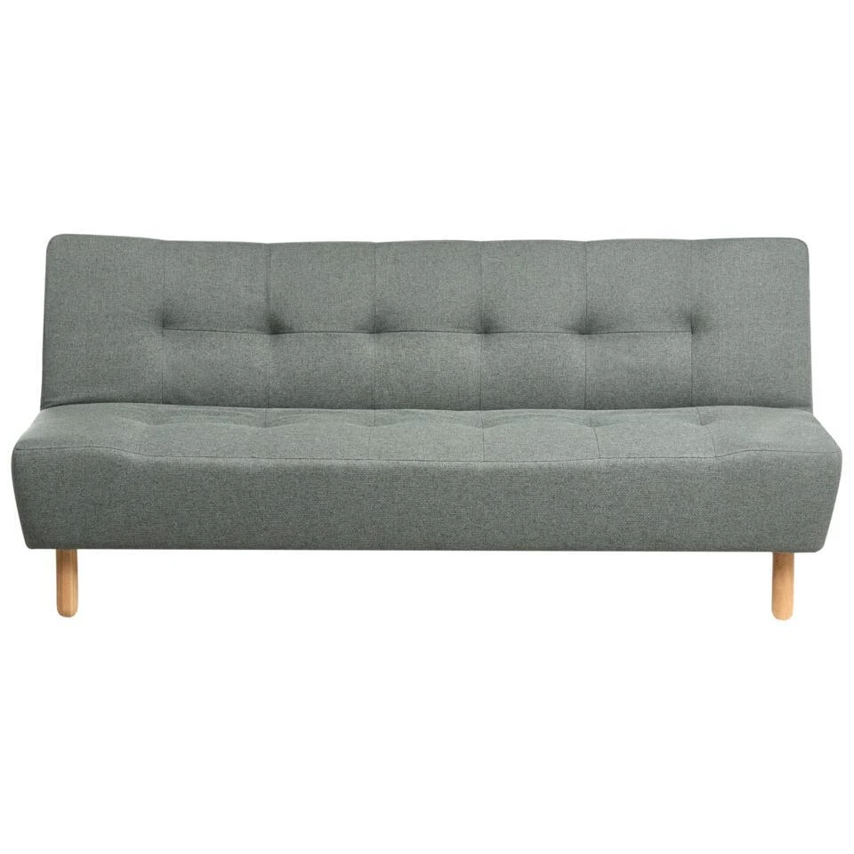 ALSTEN - Slaapbank 3-zits - Groen - Stof 3 ALSTEN - Slaapbank 3-zits - Groen - Stof - Afbeelding 3