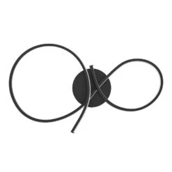 EGLO Serpins Plafondlamp - LED - 60 Cm - Zwart/Wit -Leenbakker Winkel 1f2ba313a0984b1998d364372e73cd2f