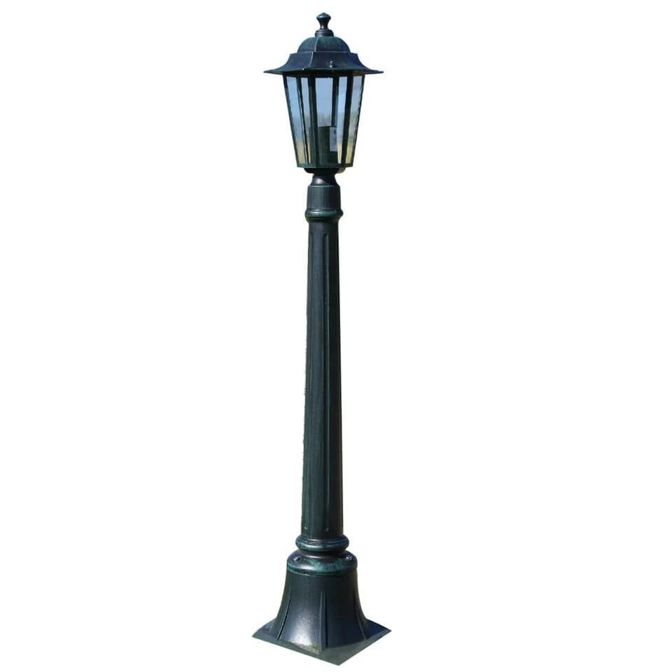 VidaXL - Tuinlamp - Groen - Aluminium 4 VidaXL - Tuinlamp - Groen - Aluminium - Afbeelding 4