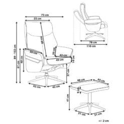 ERATO - Relaxfauteuil Met Voetenbank - Beige - Veganistisch Leer -Leenbakker Winkel 21cd3897b211421191b2aadde4077658