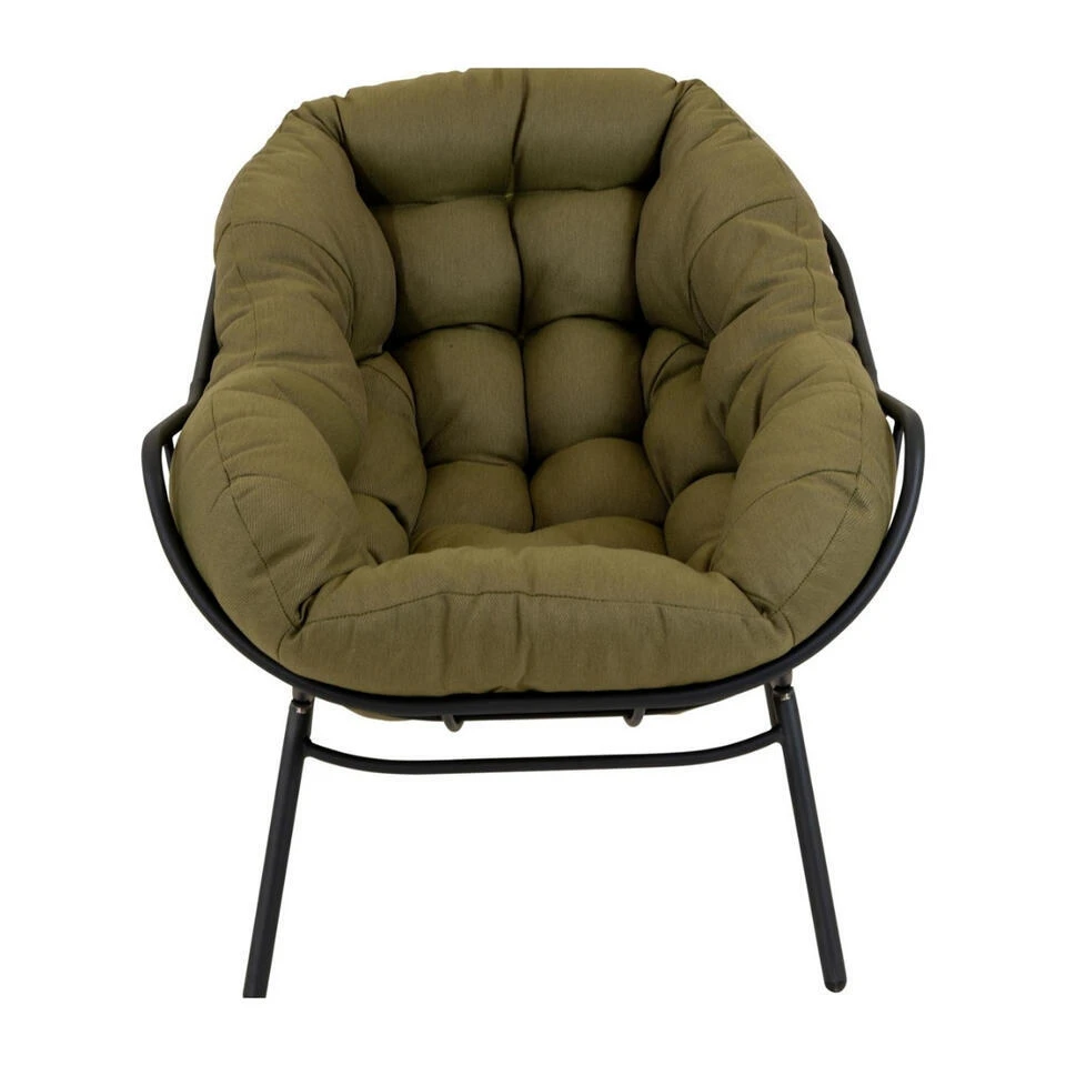 Les - Cozy Relax Stoel - Olijfgroen 2 Les - Cozy Relax Stoel - Olijfgroen - Afbeelding 2