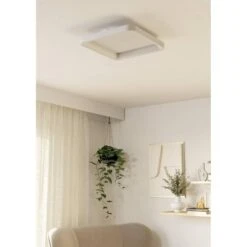 EGLO Loretello Plafonnière - LED - Kunststof/Staal - Wit -Leenbakker Winkel 24a88d7a0be4421ca7ef1ff786d67bd0