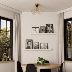 EGLO Tarbes Plafondlamp - E27 - Ø 32,5 Cm - Goud 11 EGLO Tarbes Plafondlamp - E27 - Ø 32,5 Cm - Goud -Leenbakker Winkel 26aa7d53ae694bb1a069d71e93394ec3