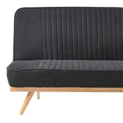 KALFAFELL - Slaapbank - Zwart - Polyester -Leenbakker Winkel 28395bb9e41f47bab5267edd2d74f975