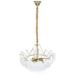 BIGOTE - Kroonluchter - Messing/Transparant - Glas 17 BIGOTE - Kroonluchter - Messing/Transparant - Glas -Leenbakker Winkel 28e24bbc93df434a9a13438cec60513e