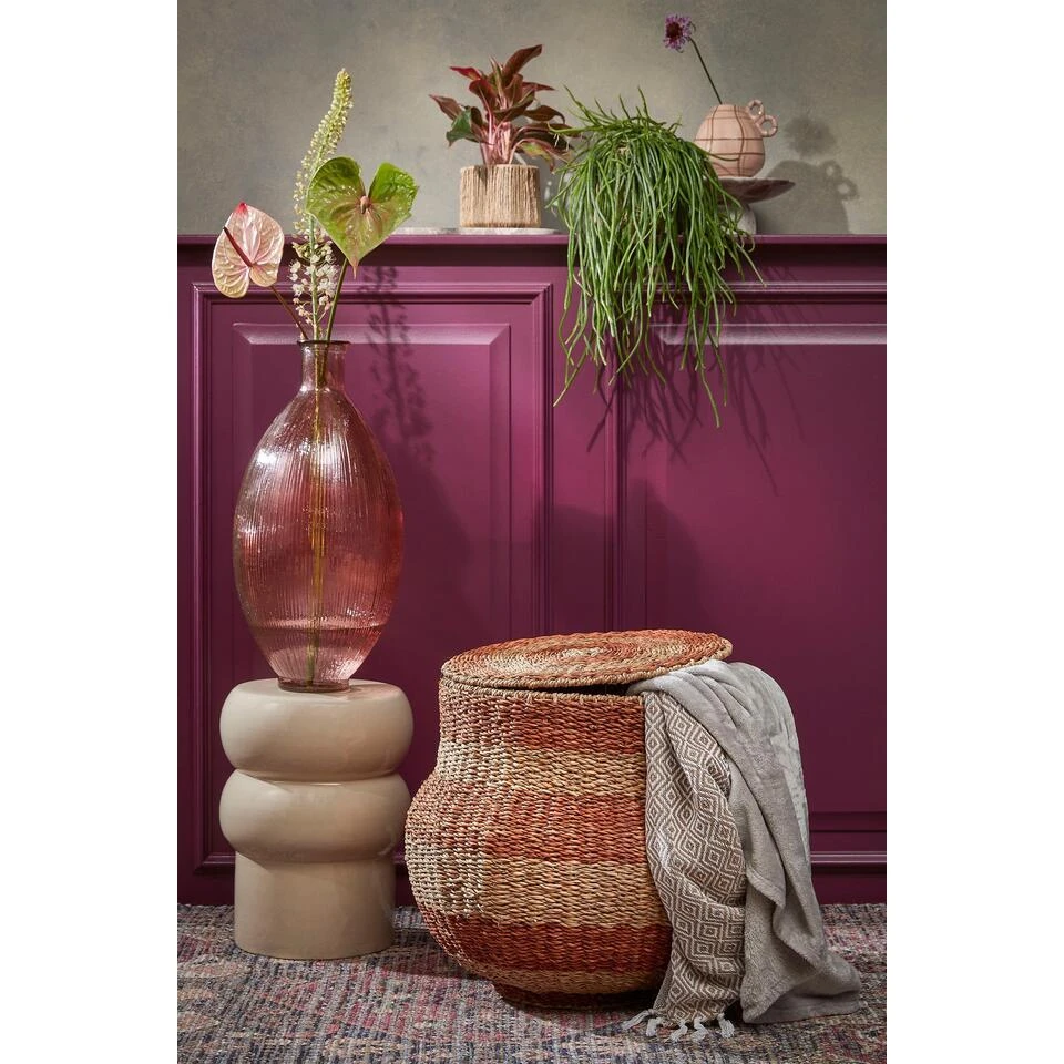 Mica Decorations Vendi Bijzettafel - H44 X Ø32 Cm - Keramiek - Crème 2 Mica Decorations Vendi Bijzettafel - H44 X Ø32 Cm - Keramiek - Crème - Afbeelding 2