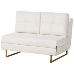 JERSLEV - 2-zits Slaapbank - Off-white - Bouclé -Leenbakker Winkel 2a7f7b7d83a44d8b978b640ce26d9b17