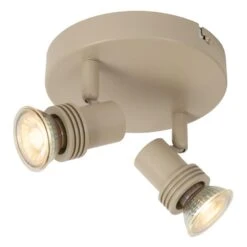 Lucide KIANTI Plafondspot - Taupe 11 Lucide KIANTI Plafondspot - Taupe -Leenbakker Winkel 2a8349524054417f820cf253a1c95e1e