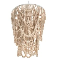 TURABO - Kroonluchter - Lichtbruin - Rubberhout -Leenbakker Winkel 2ad49704312e40b3b3d074479d90ac30