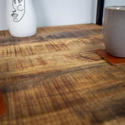 Industriële Wandtafel Inklapbaar Berguna - 75x65x185 Cm - Mangohout - Bruin -Leenbakker Winkel 2aefeab88a864c949a11a6bde9202078