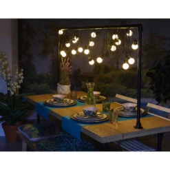 LuxForm 24V Lichtsnoer Honolulu - Met 10x Warm Witte LED -Leenbakker Winkel 2bd837b3392841bf84f8994ba45583d3
