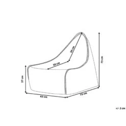 Beliani Zitzak DROP - Bruin Synthetisch Materiaal -Leenbakker Winkel 2bdeeae64b8d49beb1772fd9fcc73d7f 1