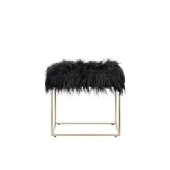 Beliani Hocker MANHATTAN - Zwart Polyester 6 Beliani Hocker MANHATTAN - Zwart Polyester -Leenbakker Winkel 2c7a60e2d3f144968d70bb0765f26efe