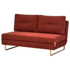 JERSLEV - 3-zits Slaapbank - Rood - Stof -Leenbakker Winkel 2d11d74759134bb396b4ad60e2971197