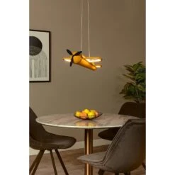 Lucide FOKKER Hanglamp - Geel -Leenbakker Winkel 2d7923954ebf449d9afa6b84fe68ea6c