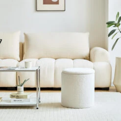 Set Van 3 Poefs Met Opbergruimte In Hout En Lussen -Leenbakker Winkel 2da6149f6c7940599ee5700338aaae8c