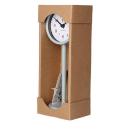 Tafelklok Staand - Metaal - Grijs - 22 Cm- Pilaarklok 5 Tafelklok Staand - Metaal - Grijs - 22 Cm- Pilaarklok -Leenbakker Winkel 2e22e557efe7410485d0ed7491f46568