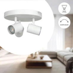 EGLO Consuma 1 Spot - GU10 - Ø 25 Cm - Wit -Leenbakker Winkel 2e60d65f4f4f4af4bc2ad0141df921b1