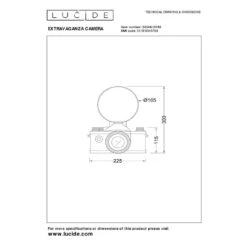 Lucide EXTRAVAGANZA CAMERA Tafellamp - Zwart 15 Lucide EXTRAVAGANZA CAMERA Tafellamp - Zwart -Leenbakker Winkel 2e70a22935224d5eade46c174334c84d