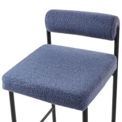 AMAYA - Barkruk Set Van 2 - Blauw - Polyester -Leenbakker Winkel 2f420b4aca3a4d53bc7012f828b38a7e