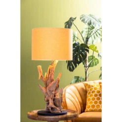 Lampenkap Cilinder LIVIGNO - 40-40-30cm - Oker -Leenbakker Winkel 312a318d0ddd4b89b57309ecc8f1bcb0