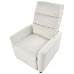 SANDE - Relaxfauteuil - Gebroken Wit - Stof -Leenbakker Winkel 3161139ef7ea4b6a9b6ad307696b9ba3
