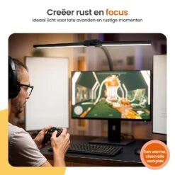 Goliving Bureaulamp Met Klem - 78 CM - LED Dimbaar - Touch Bediening 14 Goliving Bureaulamp Met Klem - 78 CM - LED Dimbaar - Touch Bediening -Leenbakker Winkel 318a9bf0cbdc4716a73cc42a3269218e