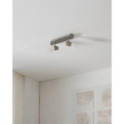 EGLO Enea Opbouwspot - E14 - 30 Cm - Nikkelmat -Leenbakker Winkel 319fc3053cc4432b8e6ac13fffab4b33