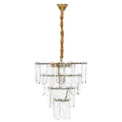 CARAVELI - Kroonluchter - Messing/Transparant - Glas 15 CARAVELI - Kroonluchter - Messing/Transparant - Glas -Leenbakker Winkel 323a196aad7f4b4fa06149b0d1e714f4