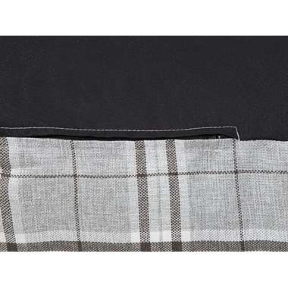 Beliani Zitzak DROP LINEN - Grijs Polyester 7 Beliani Zitzak DROP LINEN - Grijs Polyester - Afbeelding 7