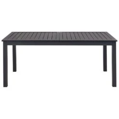 SKALOMA - Tuintafel - Donkergrijs - 180/240 X 90 Cm - Aluminium -Leenbakker Winkel 33a449764b0546c985e83d72c465b722