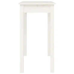 VidaXL - Wandtafel - Wit - Massief Grenenhout - 80x40x75 Cm -Leenbakker Winkel 33de3e4d5e3f47dc947731c5b18b65a0