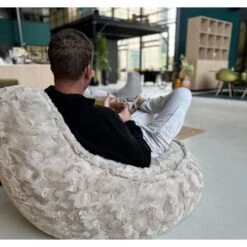 Parya Stoel Zitzak Bont - Zitzakfauteuil - Woonkamerzitzak - Grijs - Senior 9 Parya Stoel Zitzak Bont - Zitzakfauteuil - Woonkamerzitzak - Grijs - Senior -Leenbakker Winkel 33f4b0d4a3c548d8b3b30b8b52a05c5e