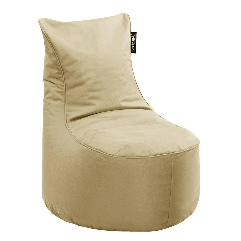 Lebel Loungestoel Mini - Zand - 65x52x52 Cm 2 Lebel Loungestoel Mini - Zand - 65x52x52 Cm - Afbeelding 2