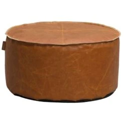 Lebel Poef Jens - Cognac - 60x30 Cm