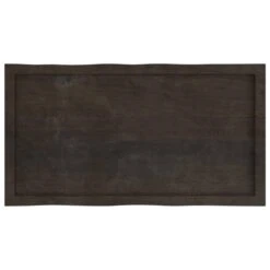 VidaXL - Tafelblad - Bruin - Eikenhout - 100 X 50 X 4 Cm -Leenbakker Winkel 35573ff7cc2e42f58db367a75b28d3f7